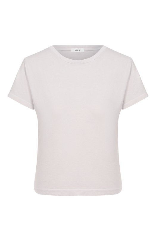 Хлопковая футболка Agolde A71801507 Серый A71801507