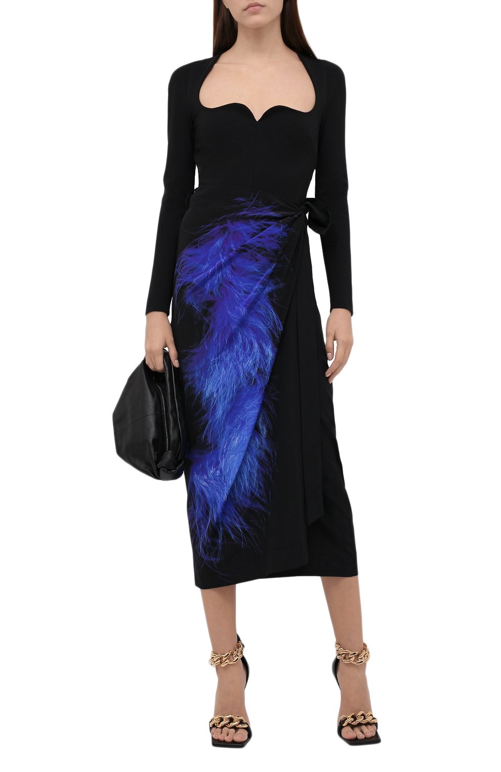 Шелковая юбка DRIES VAN NOTEN, арт. 212-010817-3142, фото 2
