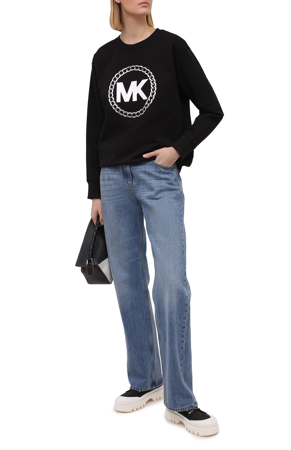 Хлопковый свитшот MICHAEL MICHAEL KORS, арт. MH05MUXBDD, фото 2