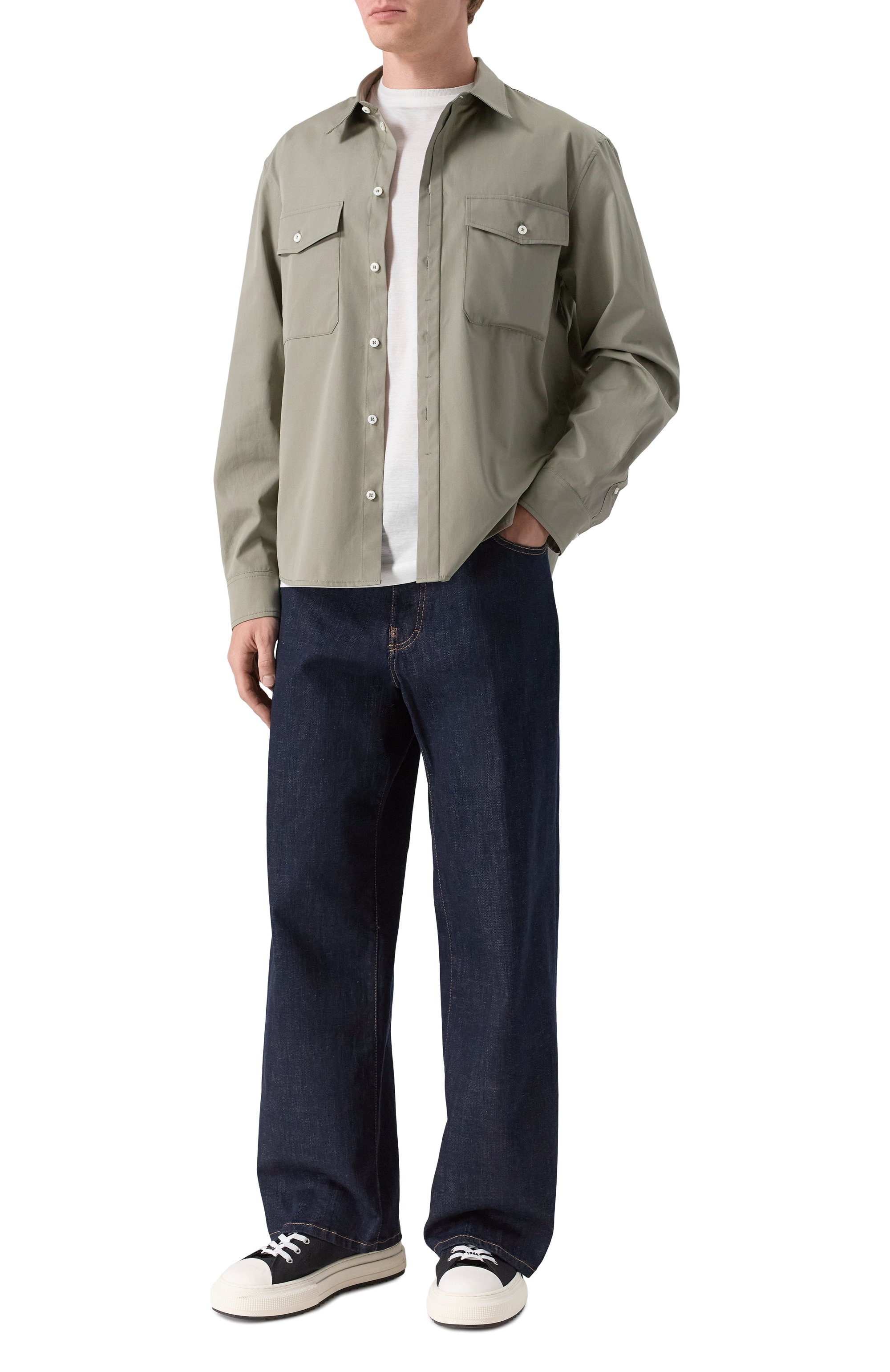 Хлопковая рубашка DSQUARED2, арт. S74DM1010/S36275, фото 2