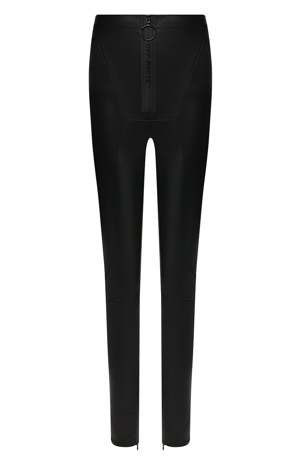 Кожаные легинсы OFF-WHITE, арт. 0WJB004E193450771000, фото 1