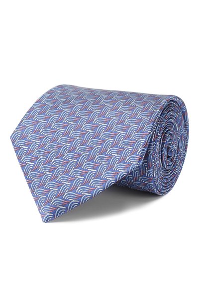 Мужской шелковый галстук LANVIN, арт. 2870/TIE