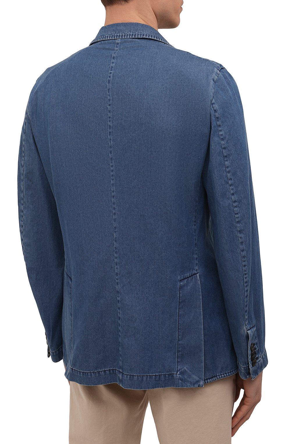 Джинсовый пиджак BRIONI, арт. SGMR0L/08D31/S.BREASTE, фото 4