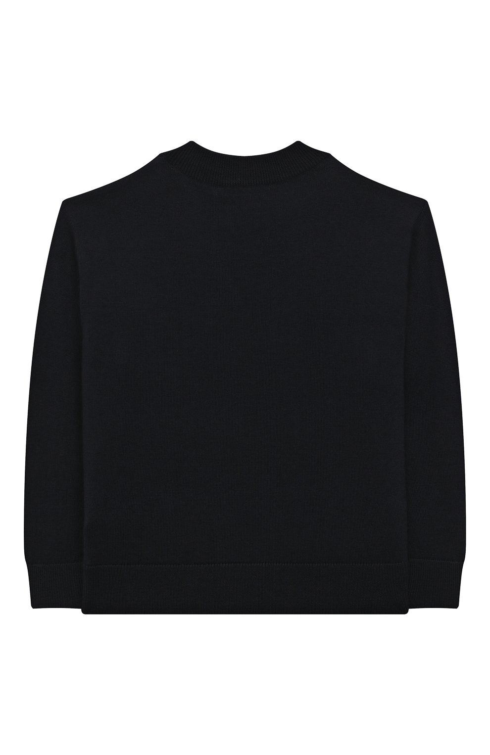 Шерстяной пуловер DOLCE & GABBANA синего цвета по цене 37900 руб., арт. L4KWE1/JCVF6/8-14, фото 2 Шерстяной пуловер DOLCE & GABBANA, арт. L4KWE1/JCVF6/8-14, фото 2