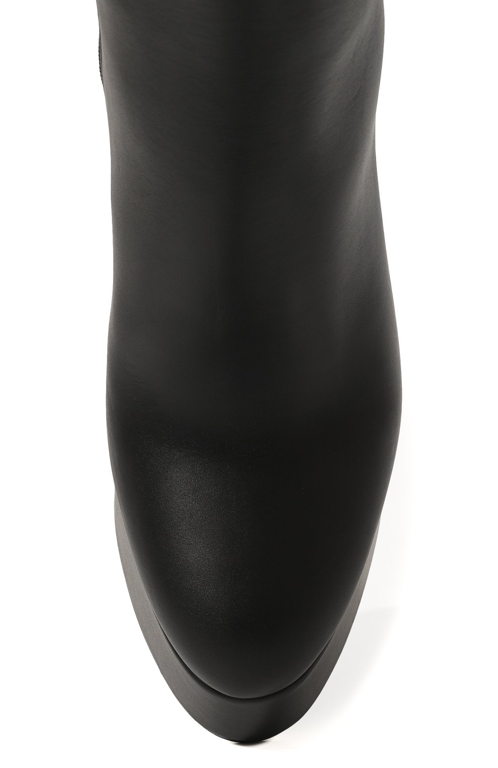 Кожаные сапоги brune BALMAIN черного цвета по цене 194000 руб., арт. BN1TA911LIRS, фото 6 Кожаные сапоги brune BALMAIN, арт. BN1TA911LIRS, фото 6