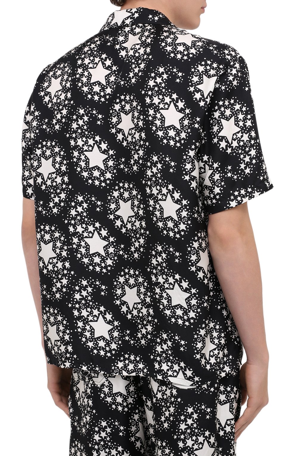 Шелковая рубашка GUCCI, арт. 624524/ZAENN, фото 4