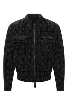 Бомбер из вискозы и шелка GIORGIO ARMANI, арт. 1WG0B066/T02SM, фото 1