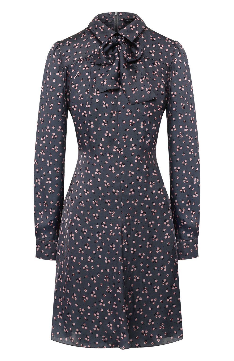 Платье TEREKHOV GIRL серого цвета по цене 23000 руб., арт. 2D124/8230.CP903/W20, фото 1 Платье TEREKHOV GIRL, арт. 2D124/8230.CP903/W20, фото 1