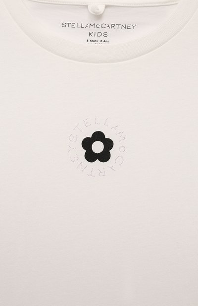 Хлопковая футболка STELLA MCCARTNEY, арт. TV8C41, фото 3