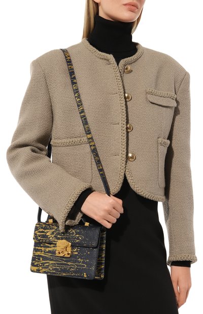 Сумка flash natalie из кожи ящерицы RUBEUS MILANO, арт. 204/13D/LZD, фото 2