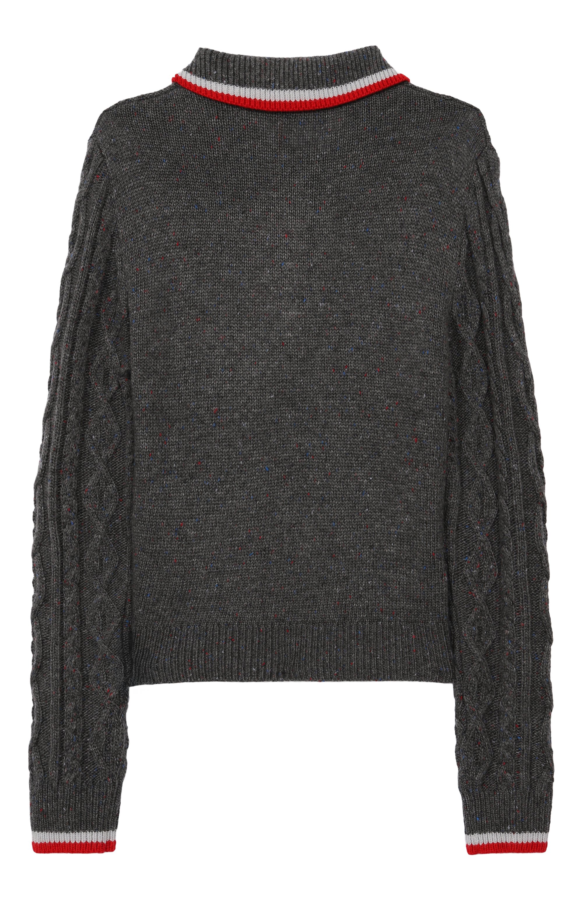 Свитер MAX&CO темно-серого цвета по цене 19850 руб., арт. MX0236-MX00S, фото 2 Свитер MAX&CO, арт. MX0236-MX00S, фото 2