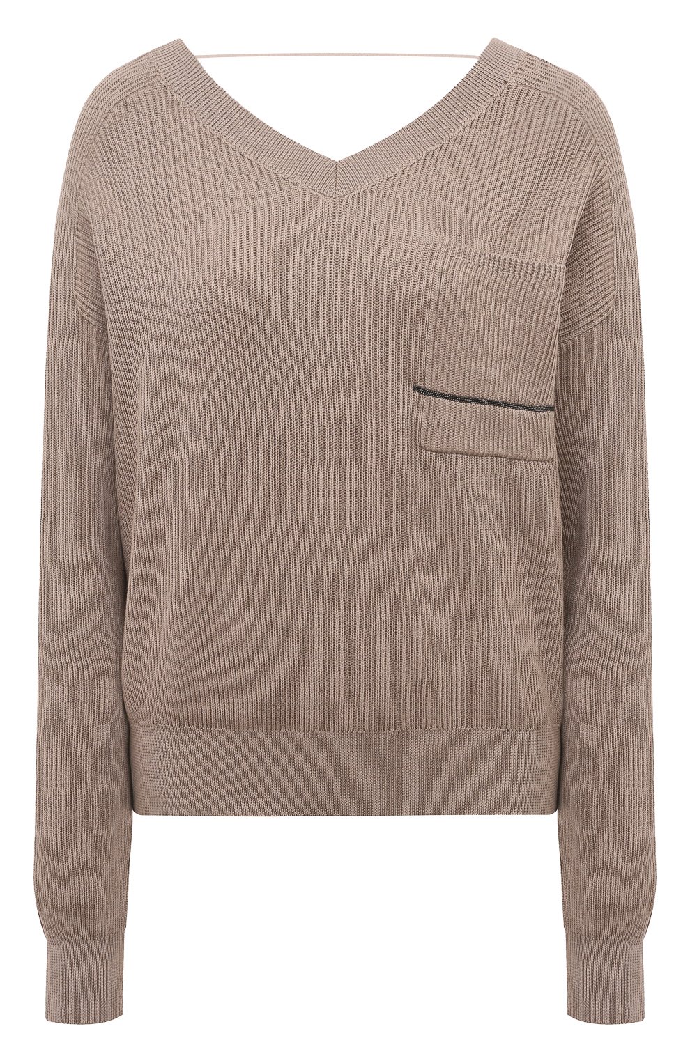 Хлопковый пуловер BRUNELLO CUCINELLI, ар�т. M1919B1351, фото 1