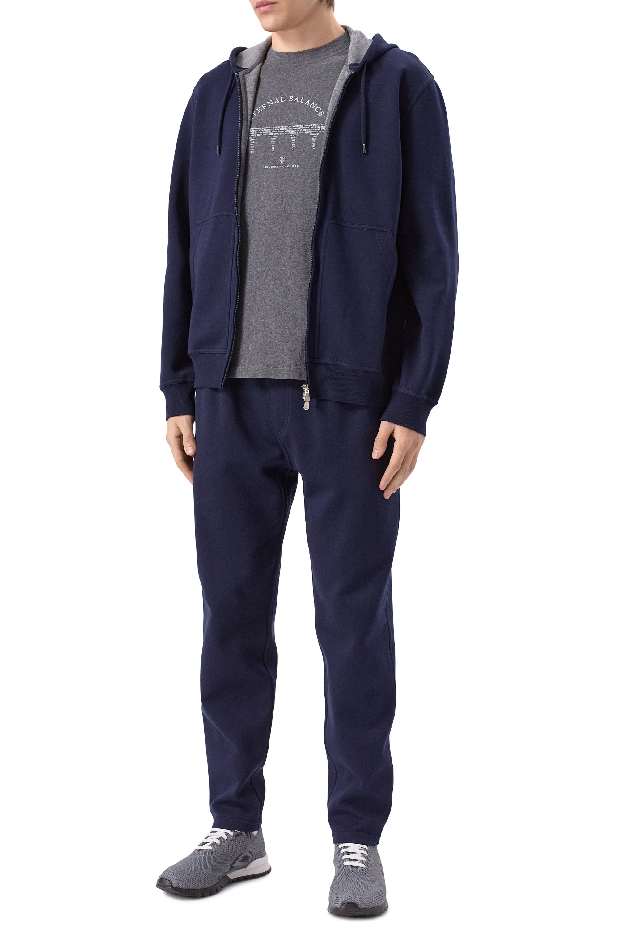 Хлопковая футболка BRUNELLO CUCINELLI, арт. M0B138413, фото 2