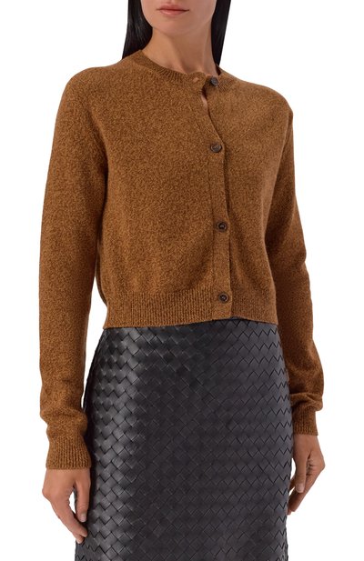 Кардиган из шерсти и кашемира JIL SANDER, арт. J02HP0068/J14856, фото 3