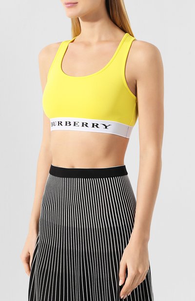 Кроп-топ с логотипом бренда BURBERRY, арт. 8001579, фото 3