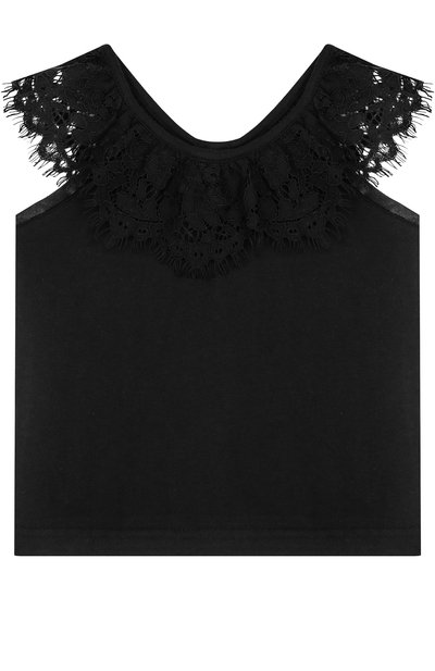 Топ джерси с кружевной отделкой и открытыми плечами ANGEL’S FACE, арт. LUCILLE/8-9, фото 1