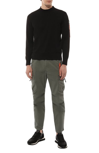 Джемпер из хлопка и вискозы PARAJUMPERS, арт. 23SM-PM KNI RK01/BRAW, фото 2