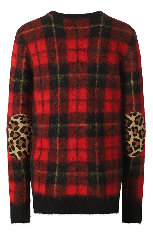 Шерстяной пуловер Michael Kors Collection Разноцветный, фото 2