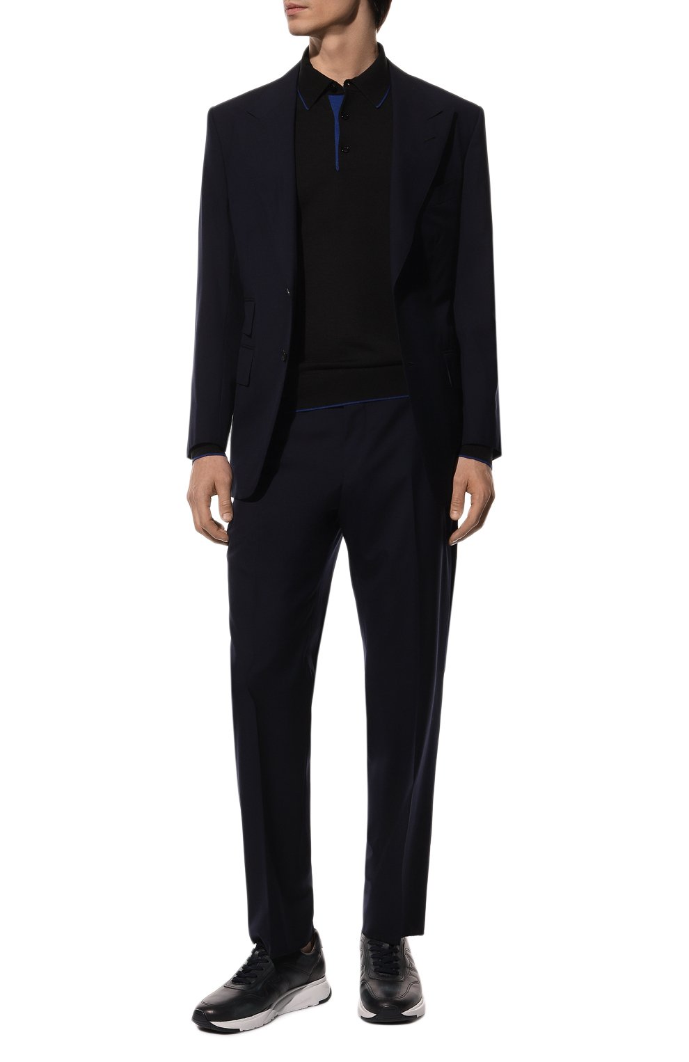 Поло из шерсти и шелка STEFANO RICCI, арт. K606307P03/F22460, фото 2