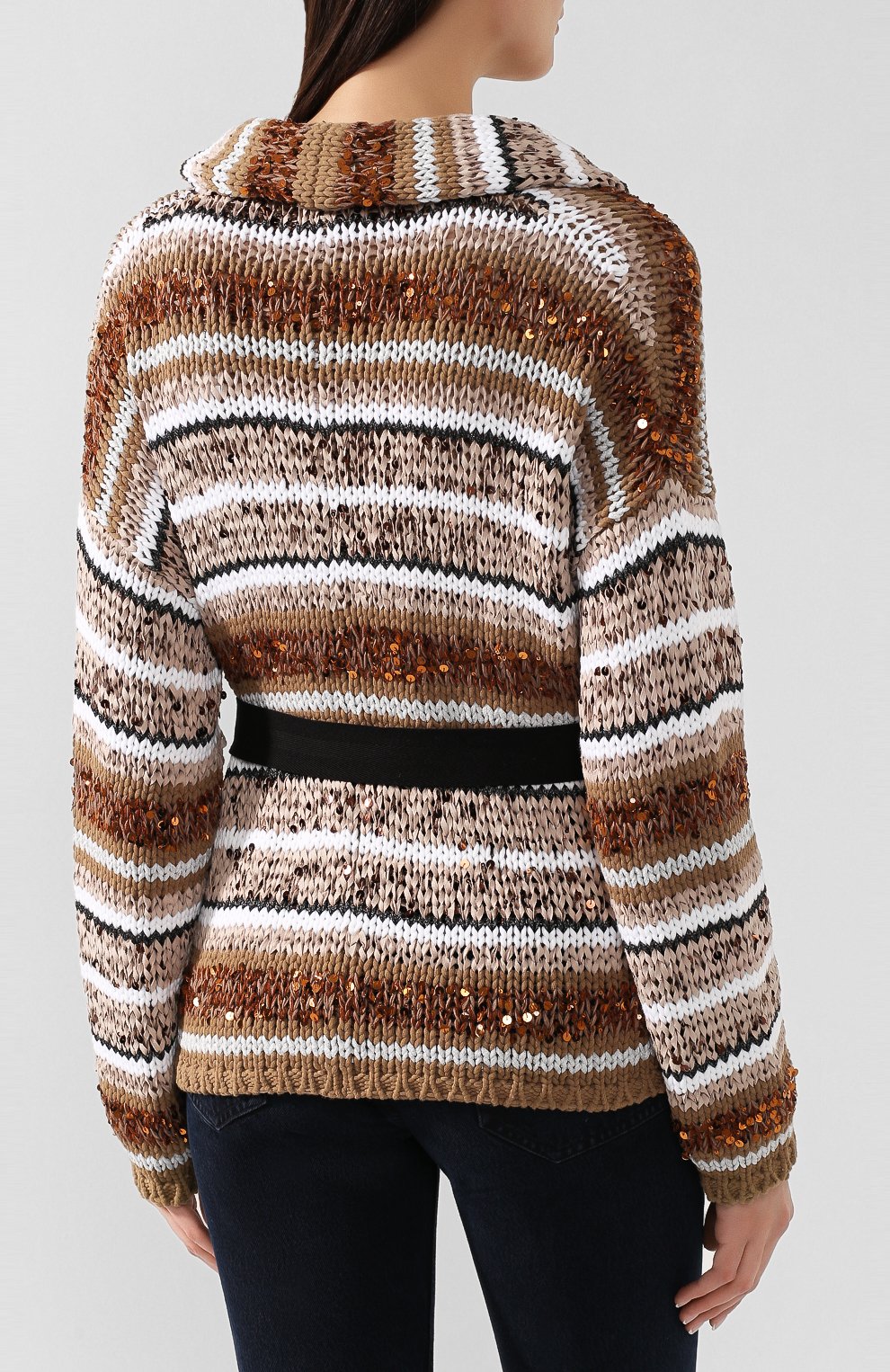 Хлопковый кардиган BRUNELLO CUCINELLI, арт. M1R370106, фото 4