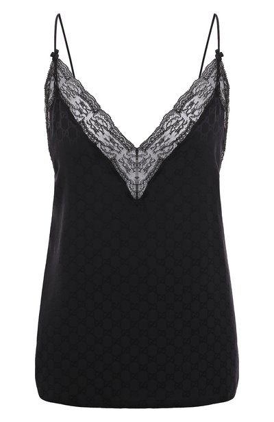 Шелковый топ GUCCI, арт. 629249 XJCUD, фото 1