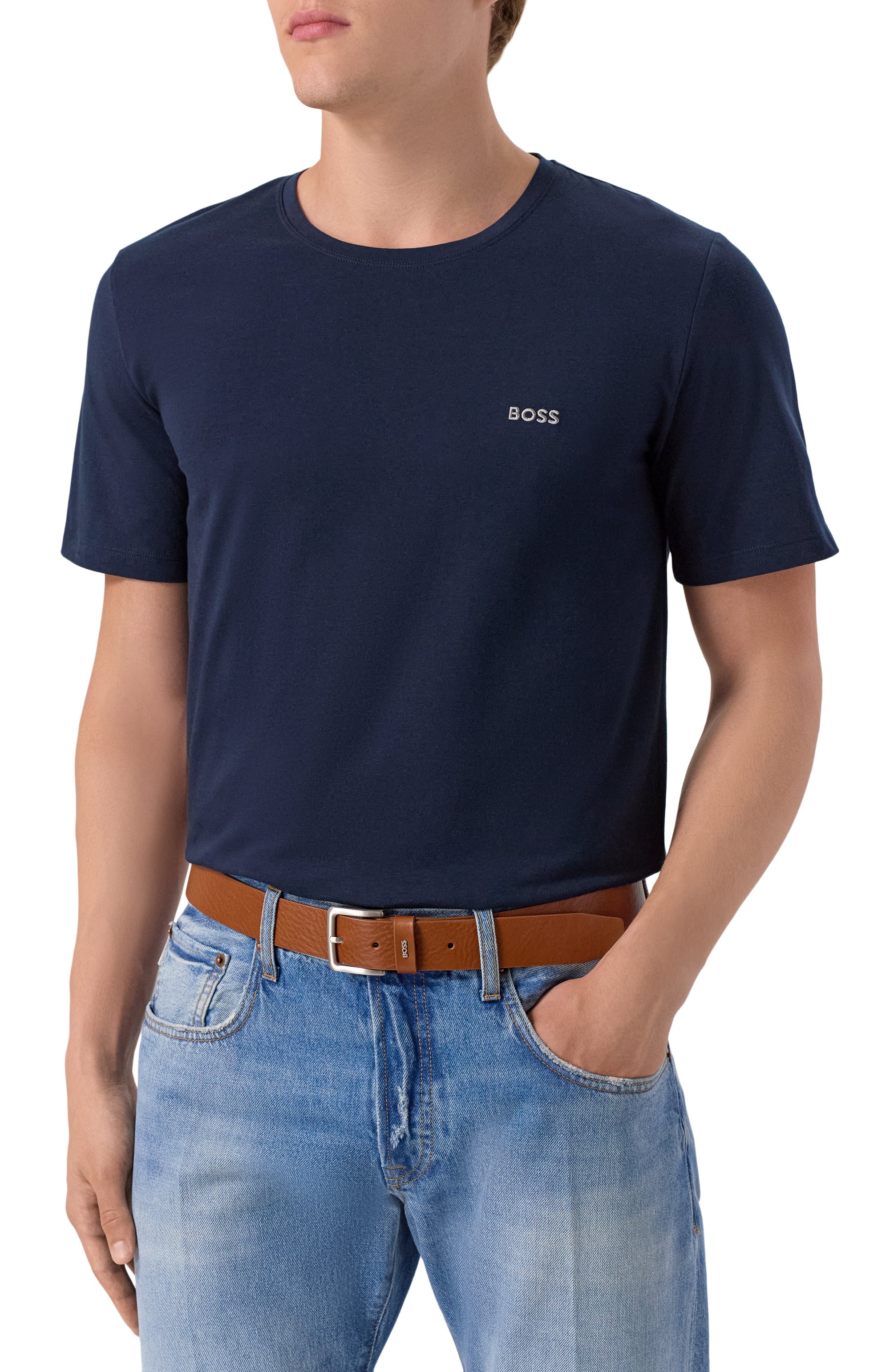 Кожаный ремень BOSS, арт. 50548370, фото 2