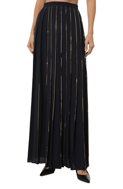 Шелковая юбка VALENTINO, арт. 5B3RABT01CC, фото 3