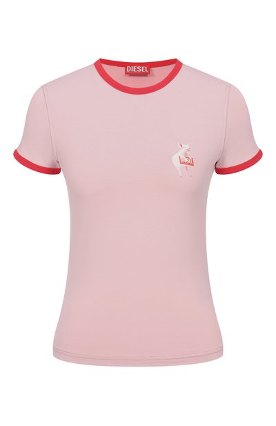 Женская хлопковая футболка DIESEL, арт. A21919/0QHHA