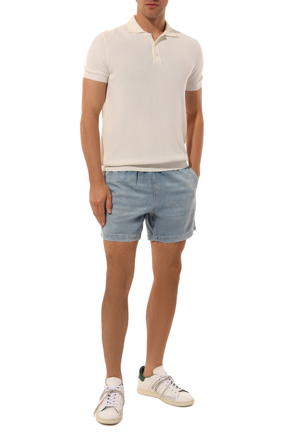 Джинсовые шорты POLO RALPH LAUREN голубого цвета по цене 21250 руб., арт. 710830872, фото 2 Джинсовые шорты POLO RALPH LAUREN, арт. 710830872, фото 2