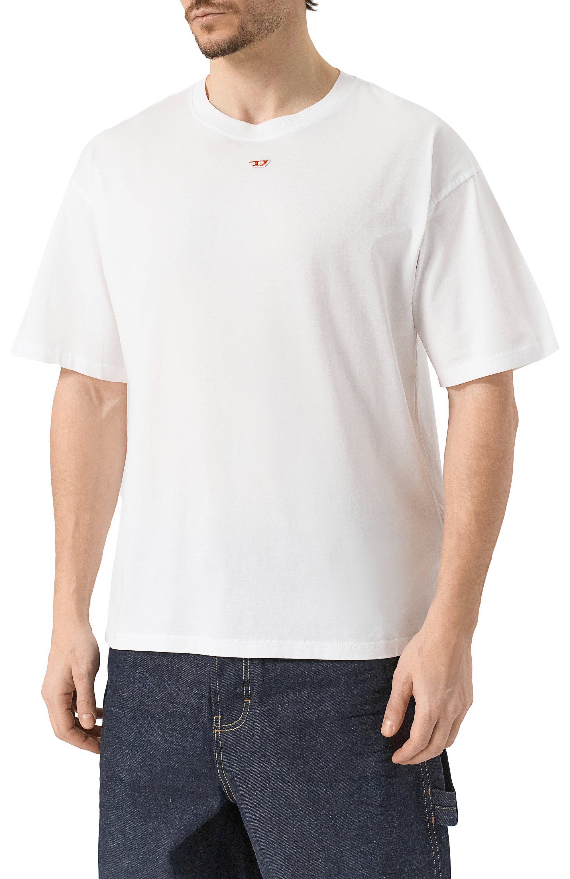 Хлопковая футболка DIESEL, арт. A14929/0GRAI, фото 3