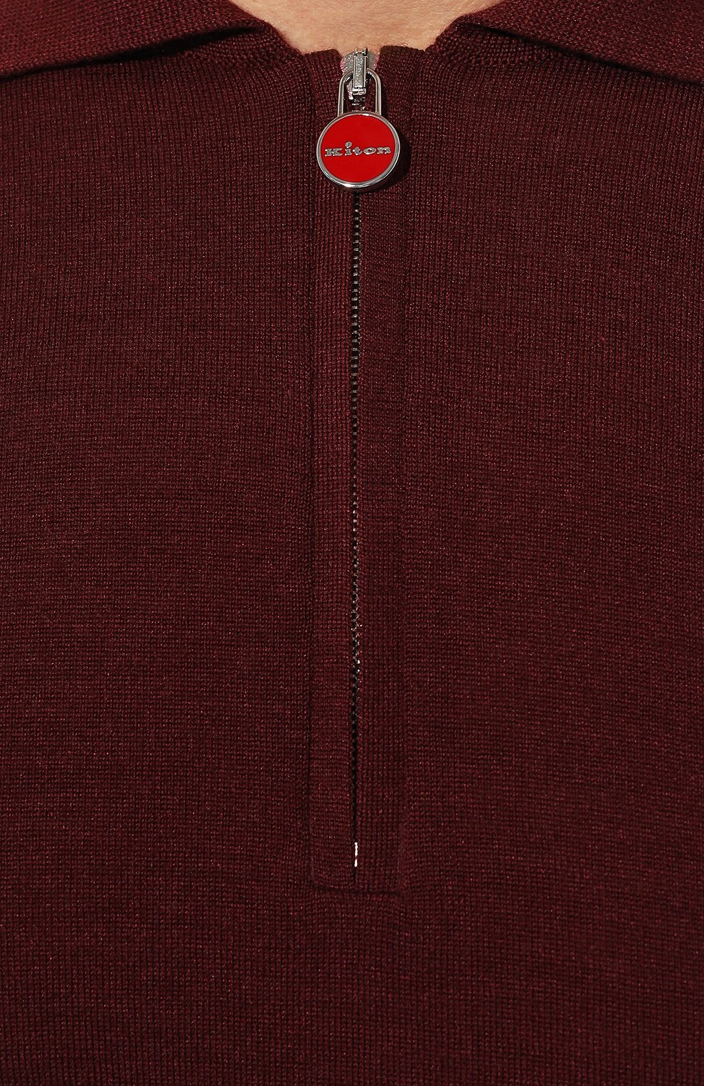 Поло из кашемира и шелка KITON, арт. UMKX05ZK238, фото 5