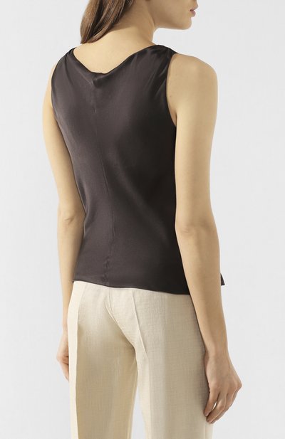 Шелковый топ GIORGIO ARMANI, арт. 0SHCKZ23/TZ487, фото 4