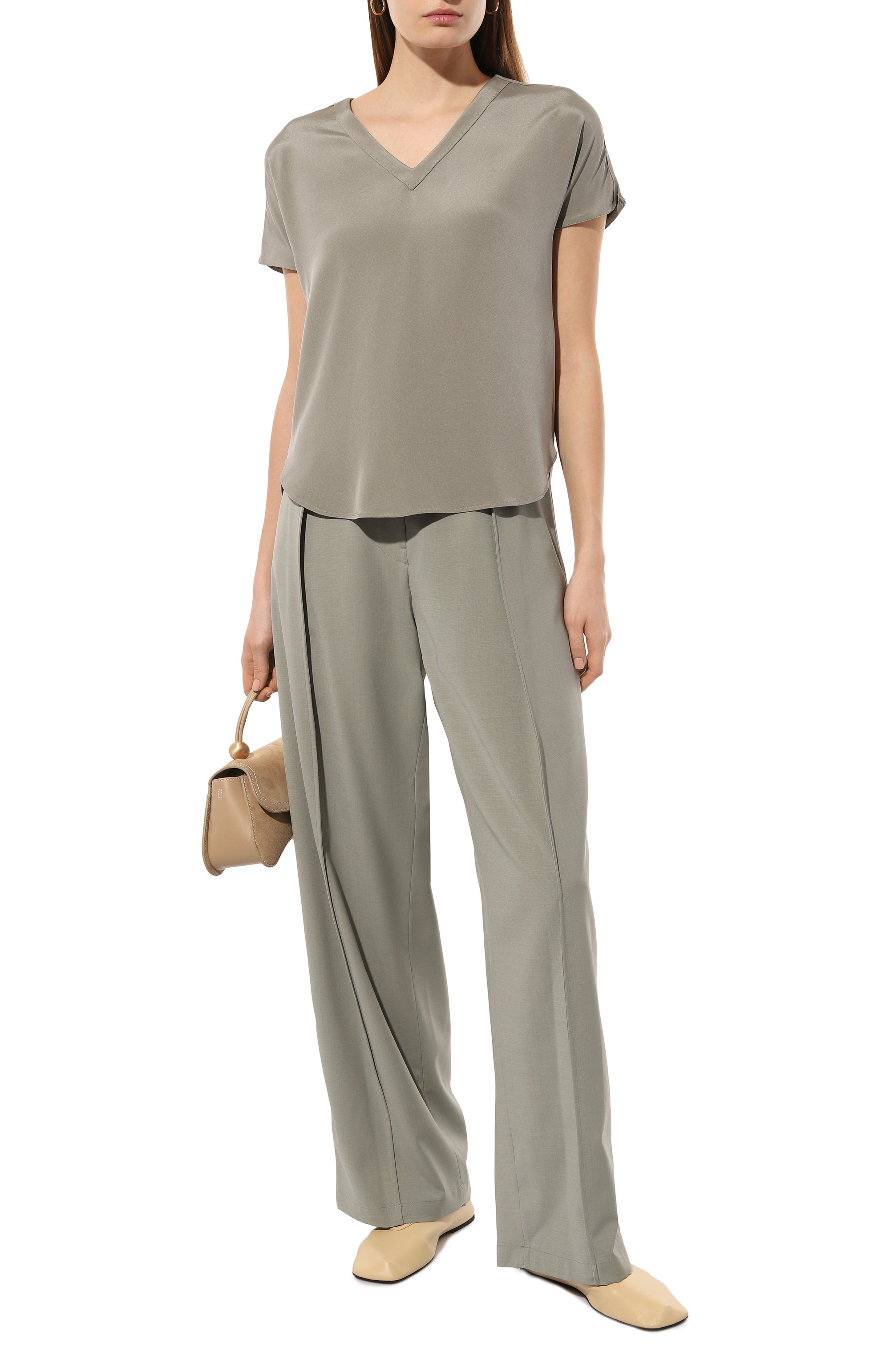 Шелковая футболка KITON, арт. D47454K0977A, фото 2