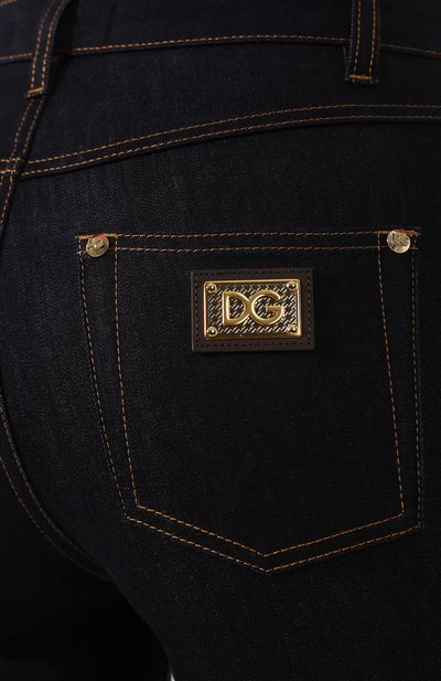 Джинсы DOLCE & GABBANA синего цвета по цене 77850 руб., арт. FTAH6D/G899N, фото 5 Джинсы DOLCE & GABBANA, арт. FTAH6D/G899N, фото 5