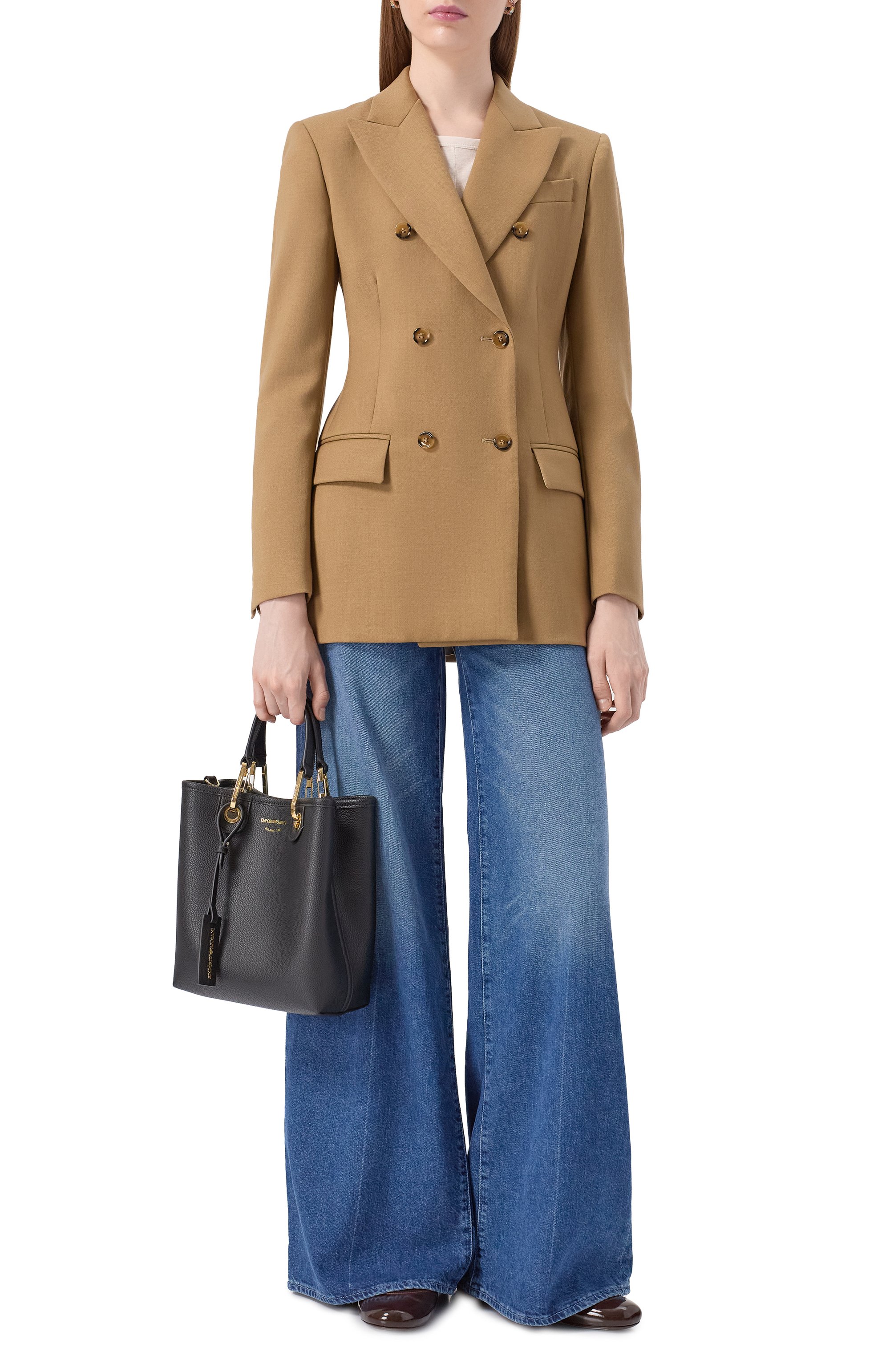 Сумка myea EMPORIO ARMANI черного цвета по цене 38500 руб., арт. EW000362/AF12103/MC032, фото 8 Сумка myea EMPORIO ARMANI, арт. EW000362/AF12103/MC032, фото 8