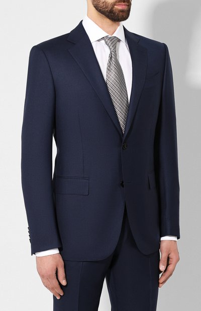 Костюм из смеси шерсти и шелка ZEGNA, арт. 616547/221225, фото 2