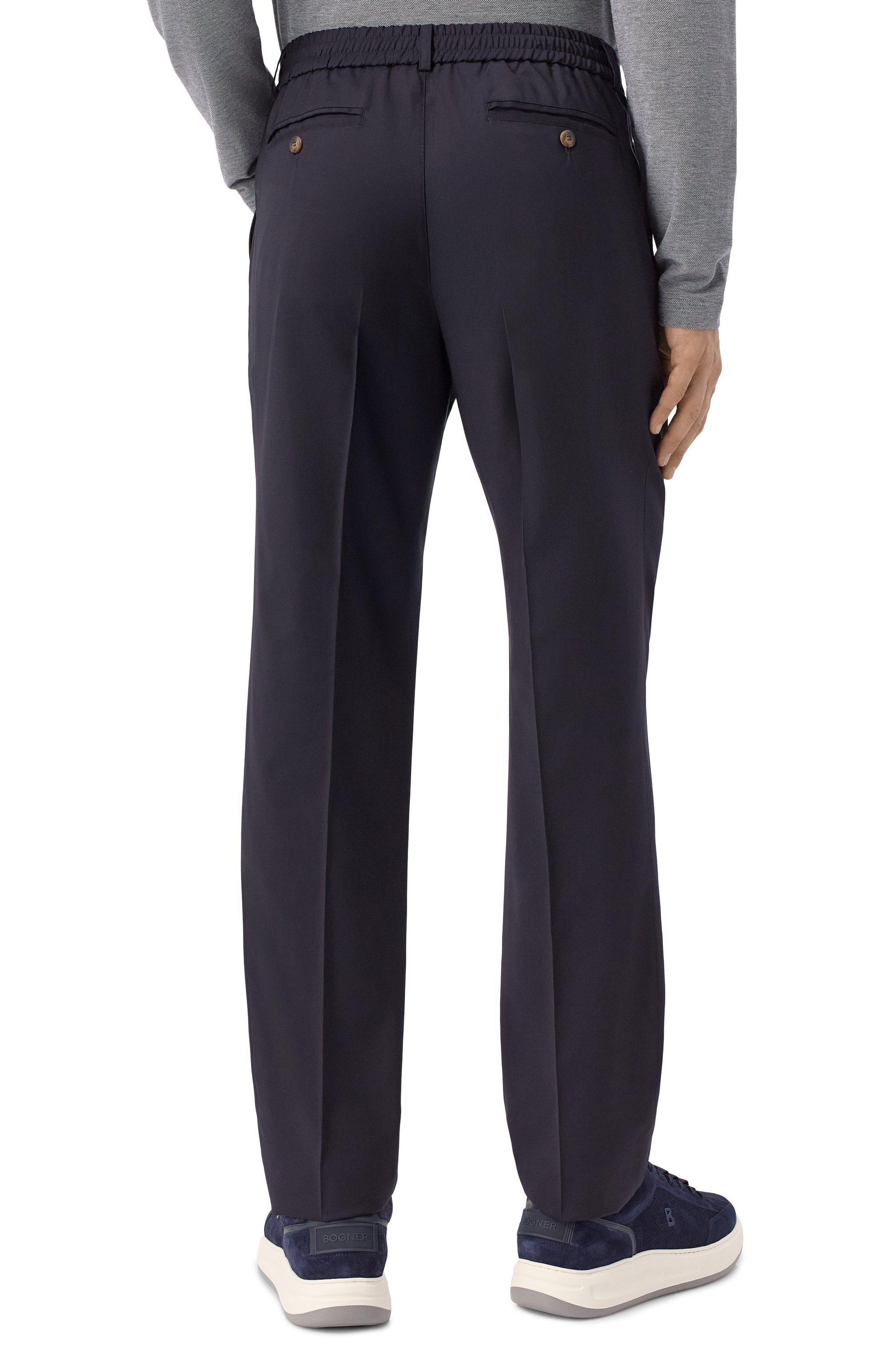 Шерстяные брюки CAPOBIANCO, арт. 18M805.UE00., фото 4