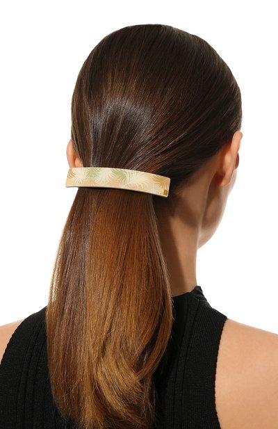 Заколка для волос ALEXANDRE DE PARIS кремового цвета по цене 11650 руб., арт. AA8-737-P22 S, фото 2 Заколка для волос ALEXANDRE DE PARIS, арт. AA8-737-P22 S, фото 2