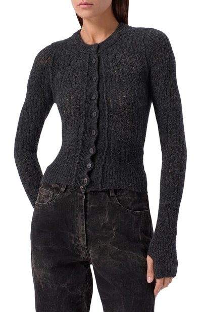 Шерстяной кардиган ISABEL BENENATO, арт. DK250F25, фото 3