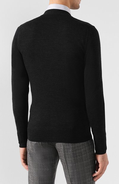 Шерстяной кардиган на пуговицах с v-образным вырезом TOM FORD, арт. BRM90/TFK155, фото 4