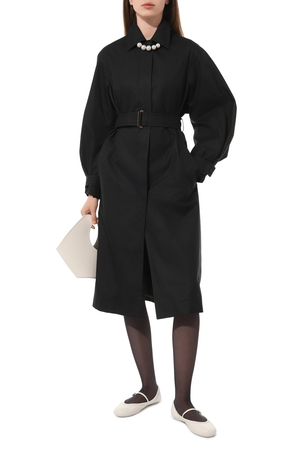 Кожаные балетки carla GIANVITO ROSSI, арт. G22223.05G0M.NAPBIAN, фото 2