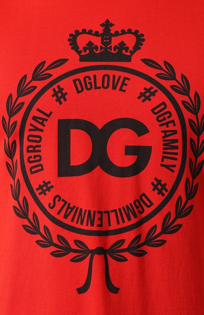 Хлопковая футболка DOLCE & GABBANA, арт. G8HV4T/FU7EQ, фото 5