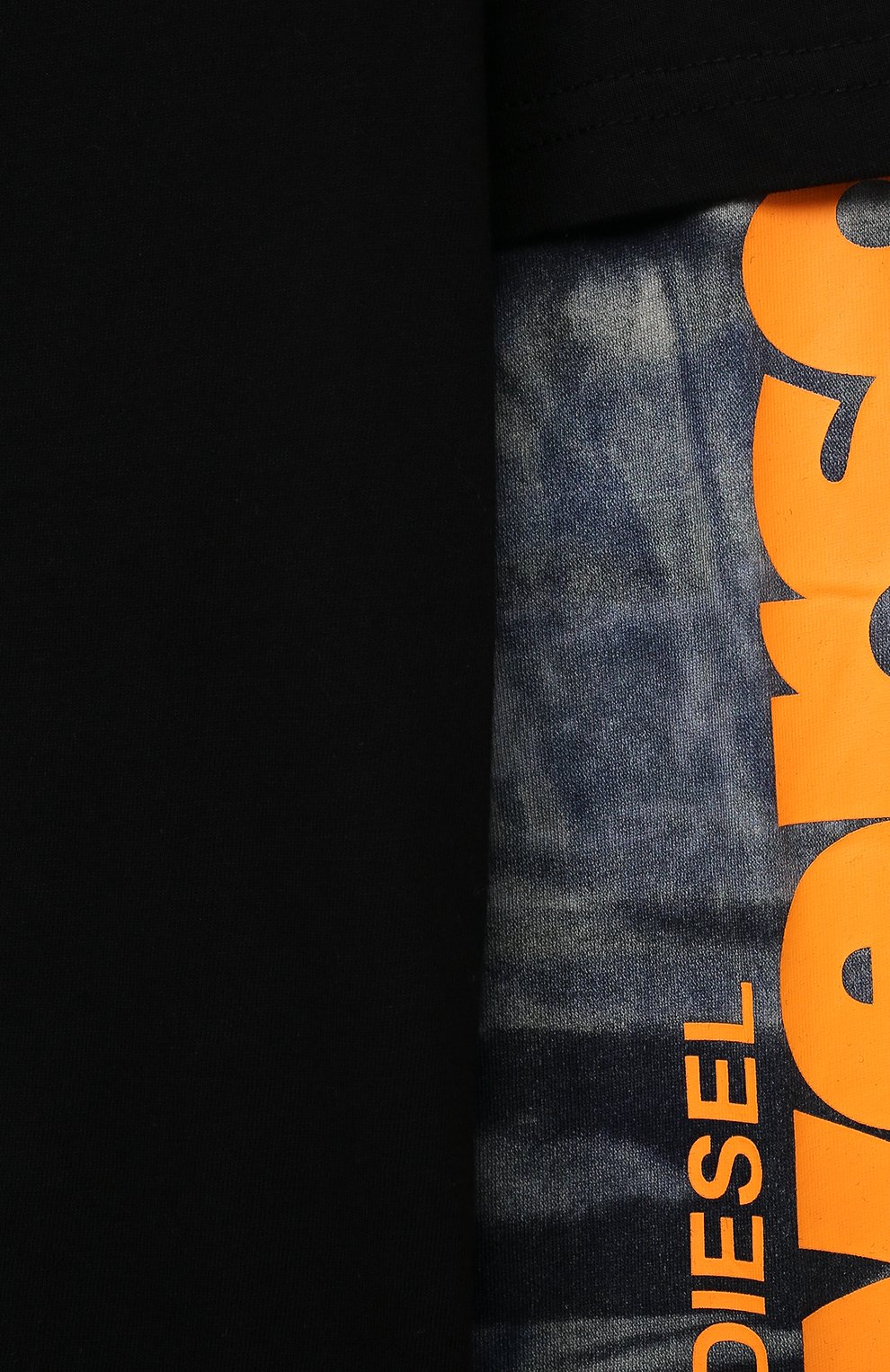 Хлопковый лонгслив DIESEL, арт. J01373/KYAUN, фото 3