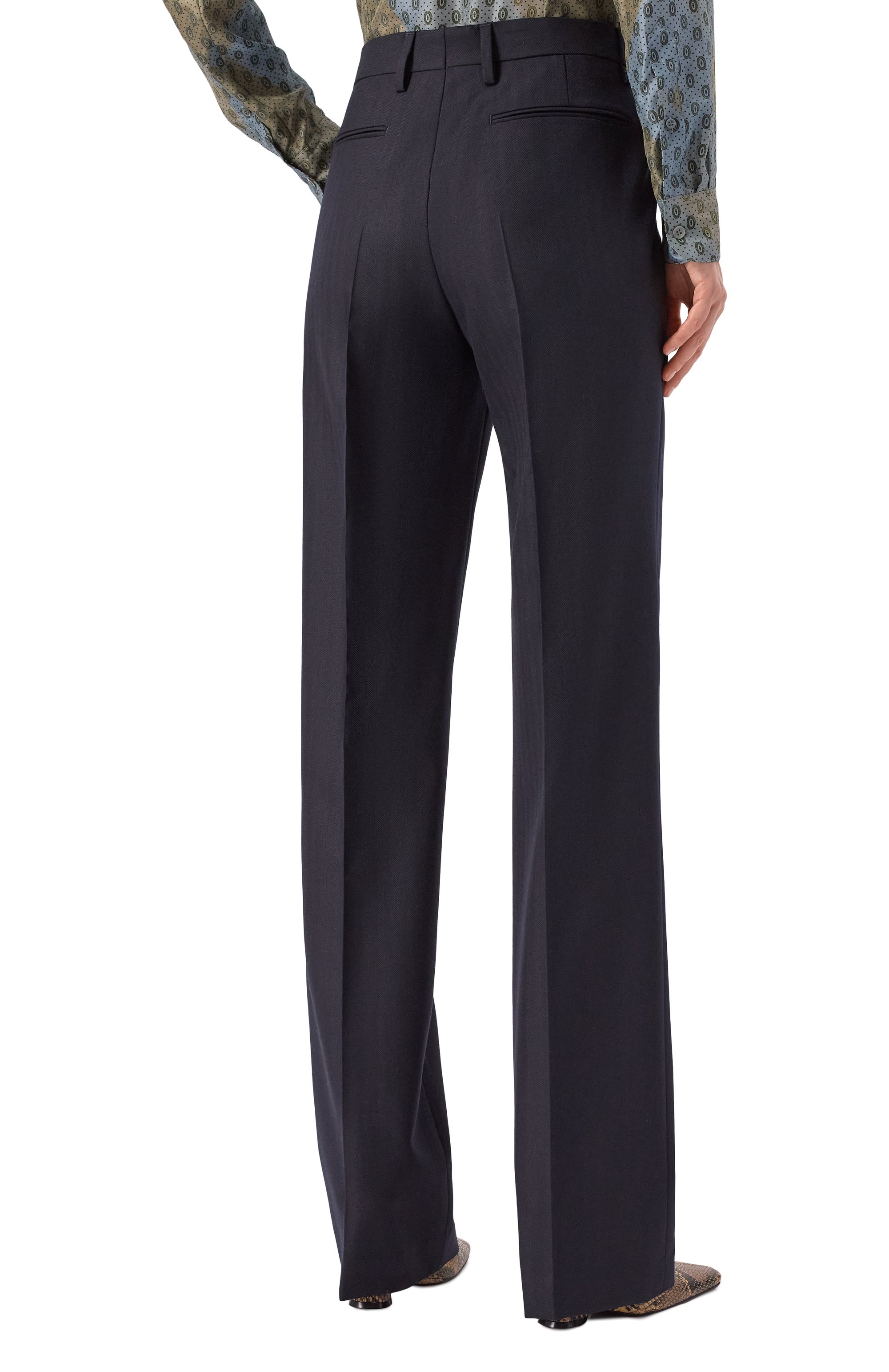 Шерстяные брюки DRIES VAN NOTEN, арт. 130923/3193, фото 4