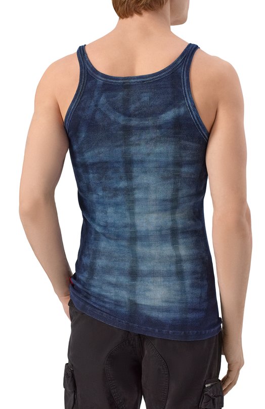 Хлопковая майка Diesel A22927/0DECR Синий  A22927/0DECR Фото 4