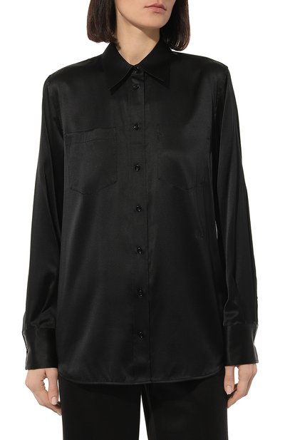 Атласная рубашка HELMUT LANG, арт. M06HW520, фото 3