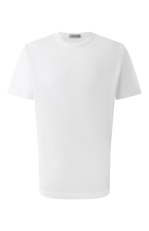 Хлопковая футболка Corneliani 25G575-2525005 Белый 25G575-2525005