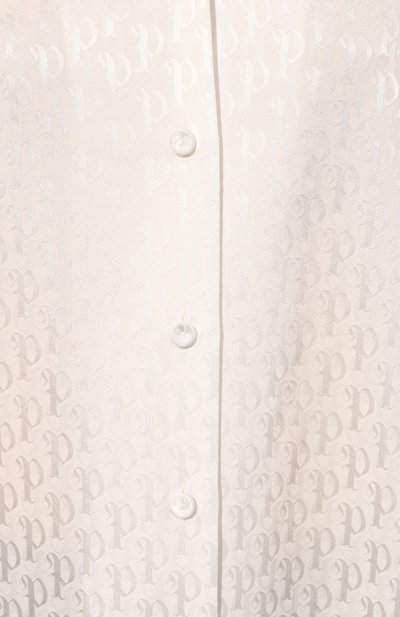 Шелковая рубашка PORTS 1961 кремового цвета по цене 98300 руб., арт. PWLD9B093Q-FT018, фото 5 Шелковая рубашка PORTS 1961, арт. PWLD9B093Q-FT018, фото 5