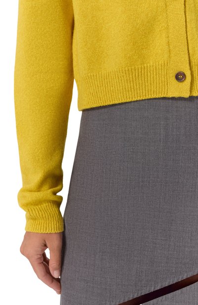 Кардиган из шерсти и кашемира JIL SANDER, арт. J02HP0068/J14856, фото 5