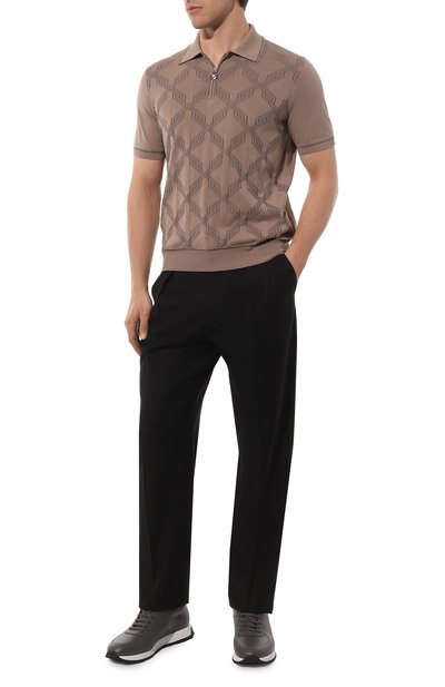 Поло из шелка и хлопка STEFANO RICCI, арт. K818046P31/F23174, фото 2